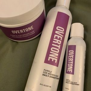 OverTone Coloring Conditioner 4 Brown Hair Purple
